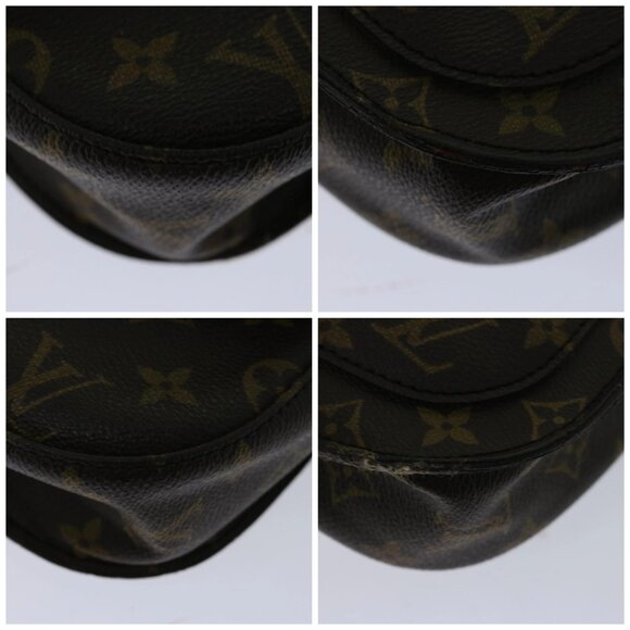 LOUIS VUITTON Monogram Saint Cloud GM Shoulder Bag M51242 LV Auth 67728 - Picture 16 of 16